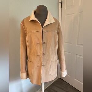 Women’s boho western winter coat size 10